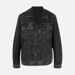 Faded Charcoal Denim Jacket
