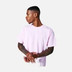 Pink Red Rose Back Print T-Shirt