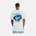 White Blanca Peak Scenic Back Print T-Shirt